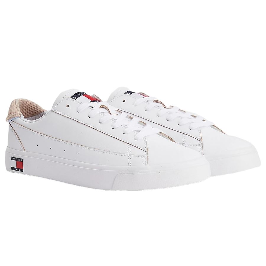 Tommy Jeans Leather Varsity Wmn sneakers da donna Tommy Jeans | EN0EN01891YBR